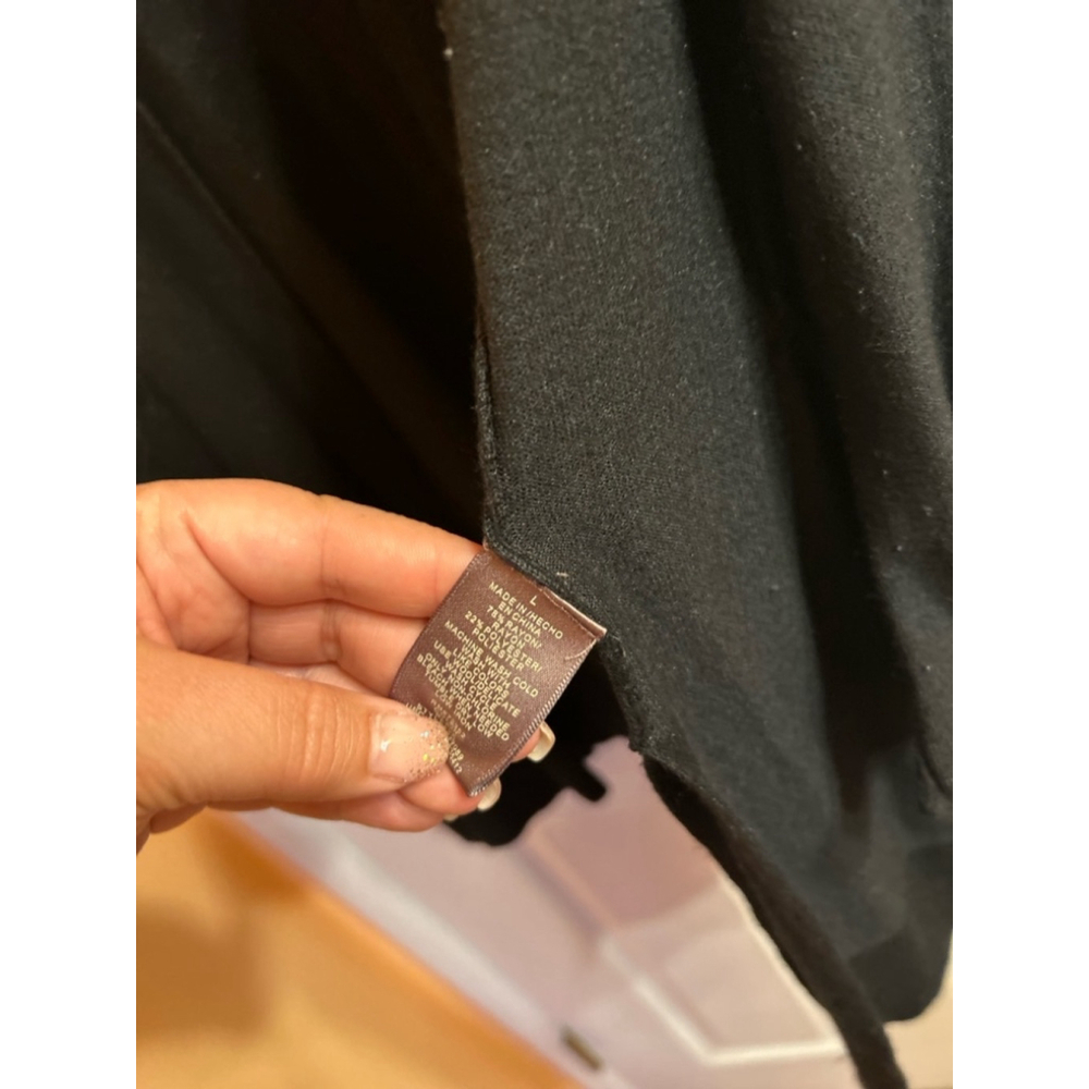 Women's Alexandra + Oak Cardigan Size L Black - Picture 4 of 6